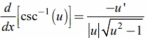 <p>u’/[|u|sqrt(1-u²)]-</p>