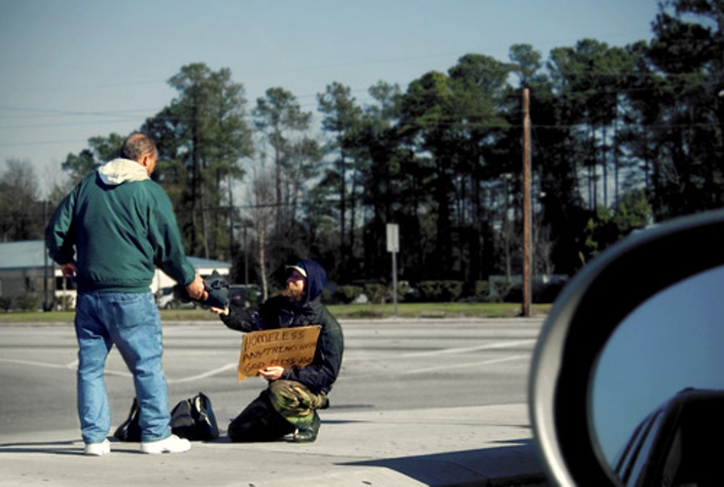 <p>is the deep awareness of and sympathy for the suffering or misfortune of others, coupled with a desire to help alleviate that suffering.<br><br>"Her compassion for the homeless drove her to volunteer at the shelter."</p>