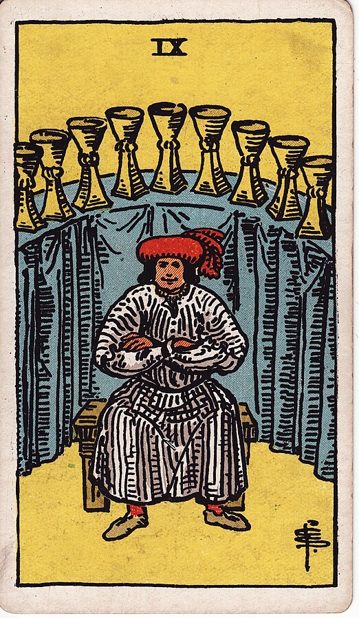 <p>Nine of Cups</p>