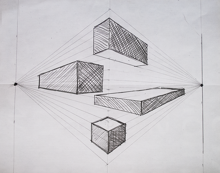 <p>Linear Perspective 2 Point </p>