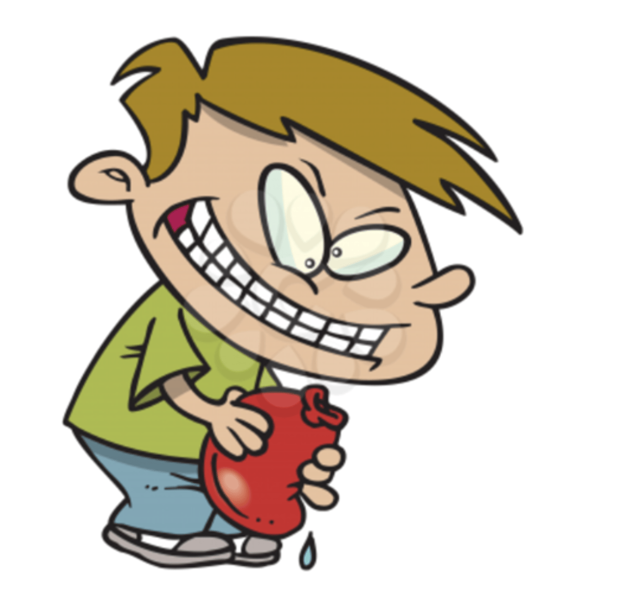 <p>mischievous, naughty</p>
