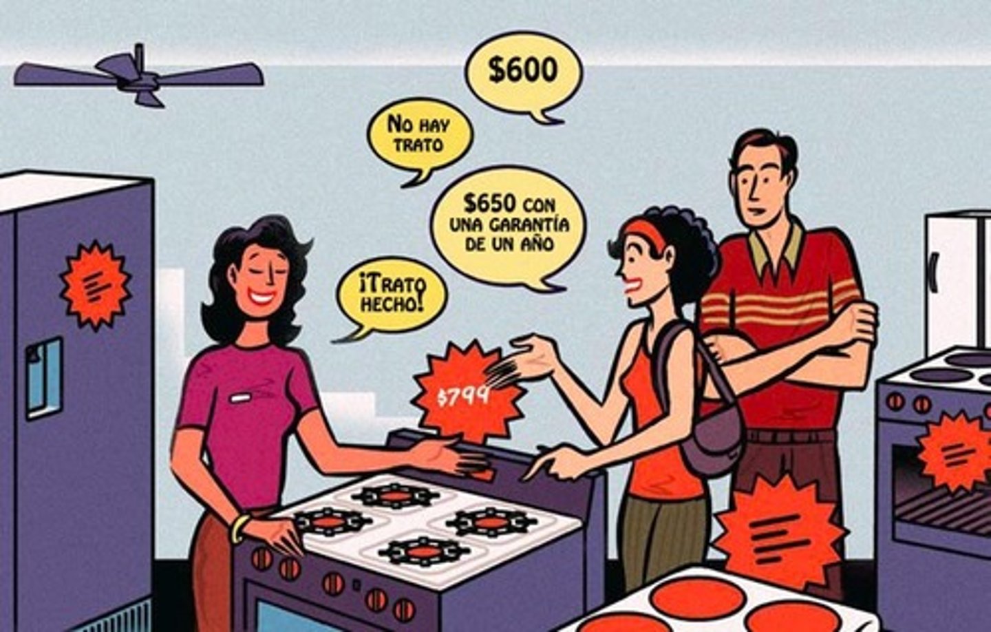 <p>No quiero pagar mucho y quiero bajar el precio. Voy a __________.</p>