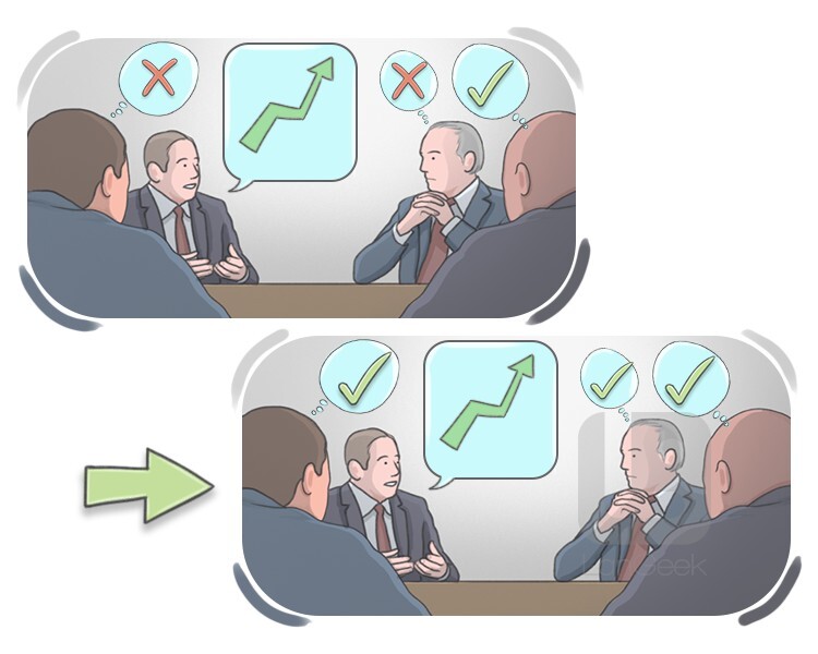 <p><strong>to try very hard to persuade someone to accept a job:</strong></p><p><br></p>