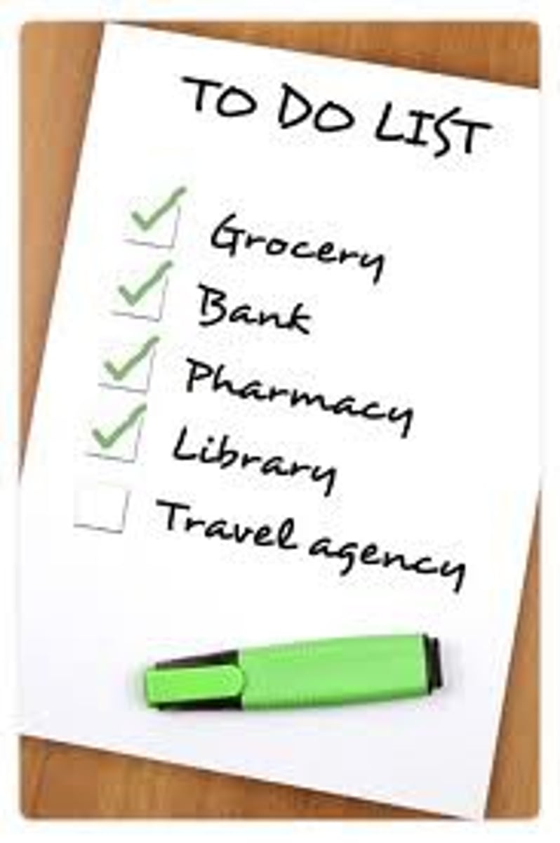 <p>to run errands</p>