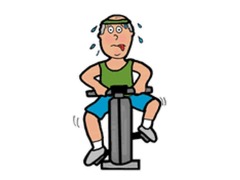 to train