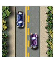 <p><span><span>Vehicles on the solid yellow line side may only cross the line to pass pedestrians,</span></span><br><span><span>bicyclists, and riders of scooters or skateboards, when the opposite lane is clear and you can pass safely.</span></span></p>