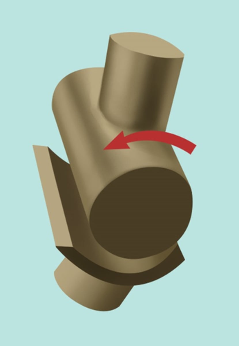 <p>Joint between bones that permits motion in only one plane</p>