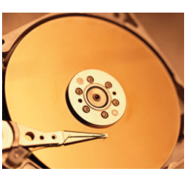<p>It is a system of ceramic disks coated with <em>magnetic</em> material that can store data permanently. It has a set of read/write heads attached to a moveable arm that is used to transfer data from the disk. </p>
