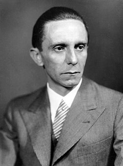 <p>Joseph Goebbels</p>