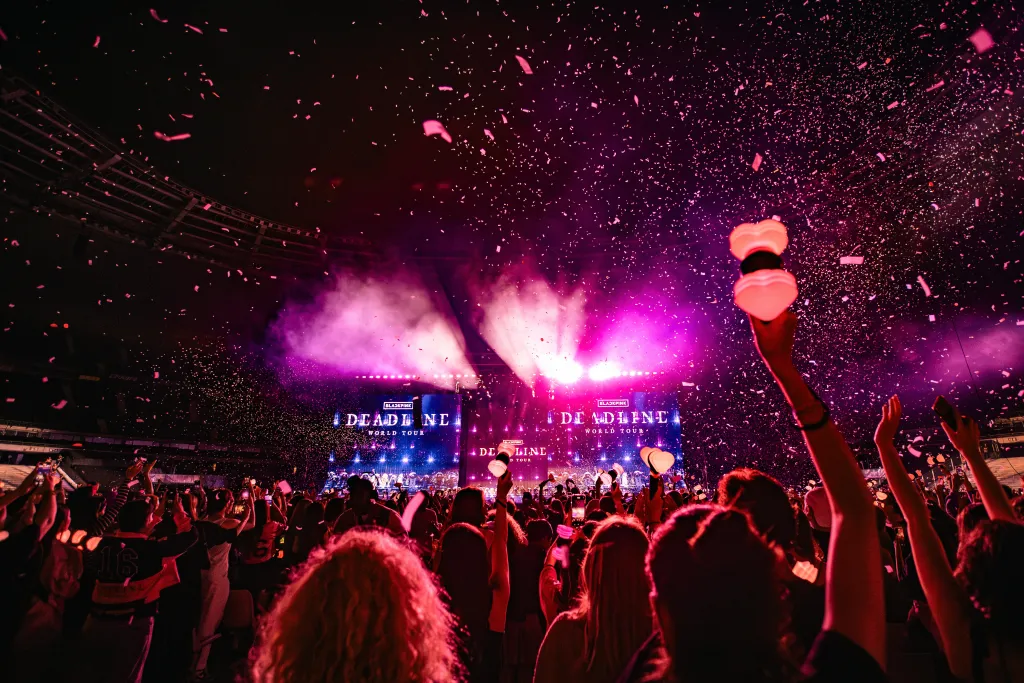 <p> người hâm mộ – Millions of fans attended the concert.</p>