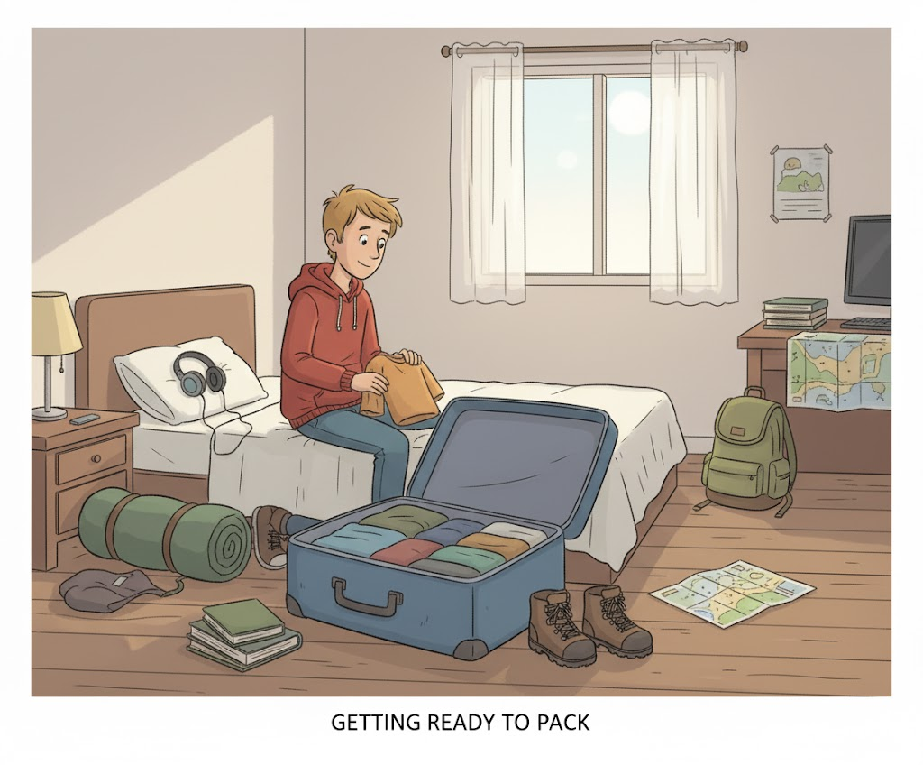 <p>to pack</p>