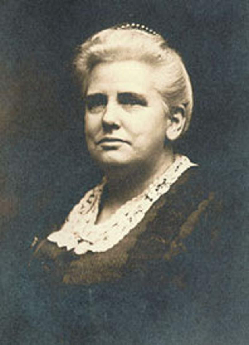 <p>1. A Boston social worker who led the NAWSA, (National American Woman Suffrage Association.)</p><p>2. 1893, Panic, USA</p><p>3. Her leadership and ability to have the public perceive women's suffrage as something that would not challenge the "separate sphere" lead the NAWSA to get over 2 million members to support women's suffrage and it was her leadership that got it to be the 19th amendment. (She died before the ratification) (She also resigned from president of NAWSA in 1915 because of the radicalism of Alice Paul and others....she was replaced by Carrie Chapman Catt)</p>