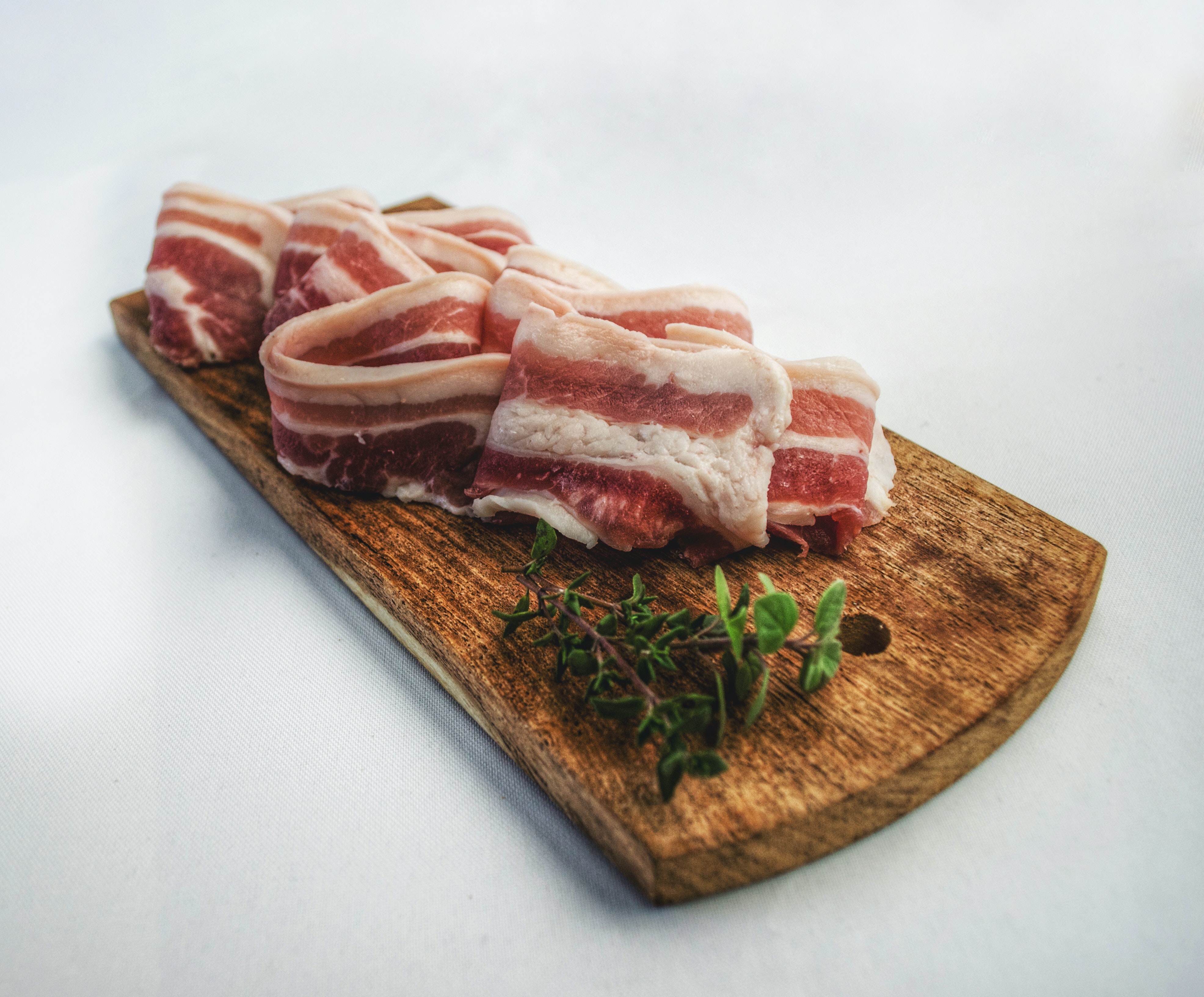 der Speck
