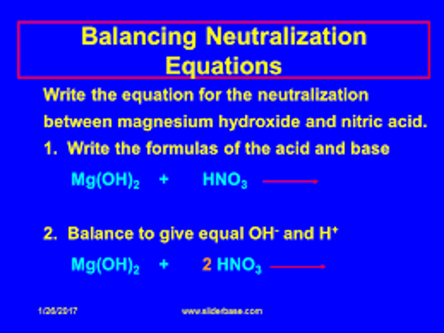 <p>2HNO3 + Mg(OH)2 ->Mg(NO3)2 +_____</p>