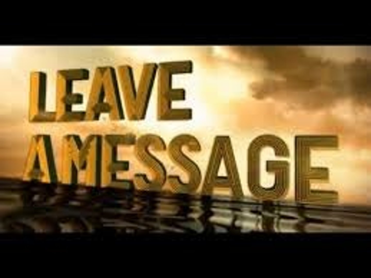 <p>to leave a message</p>