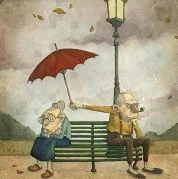 <p>to take care of someone</p>