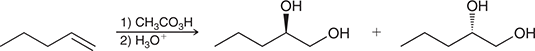 <p>1) RCO3H</p><p>2) H3O+</p>