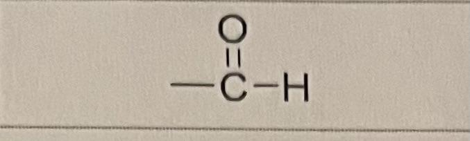 <p>H substituted for an aldehyde</p><p>o/p director</p>