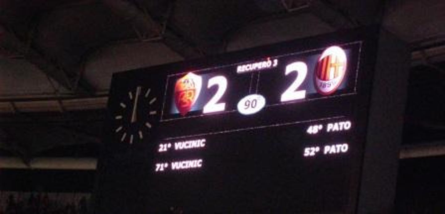 <p>to tie (the score)</p>