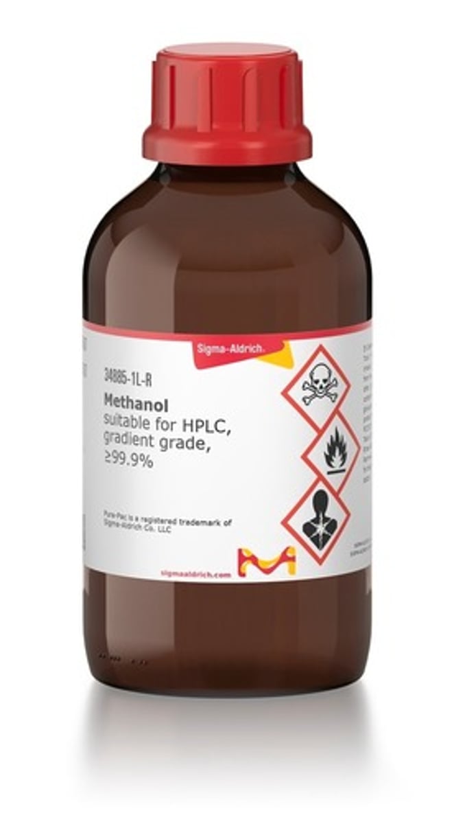 <p>(Write in condensed chemical formula) poisonous causes blindness</p>