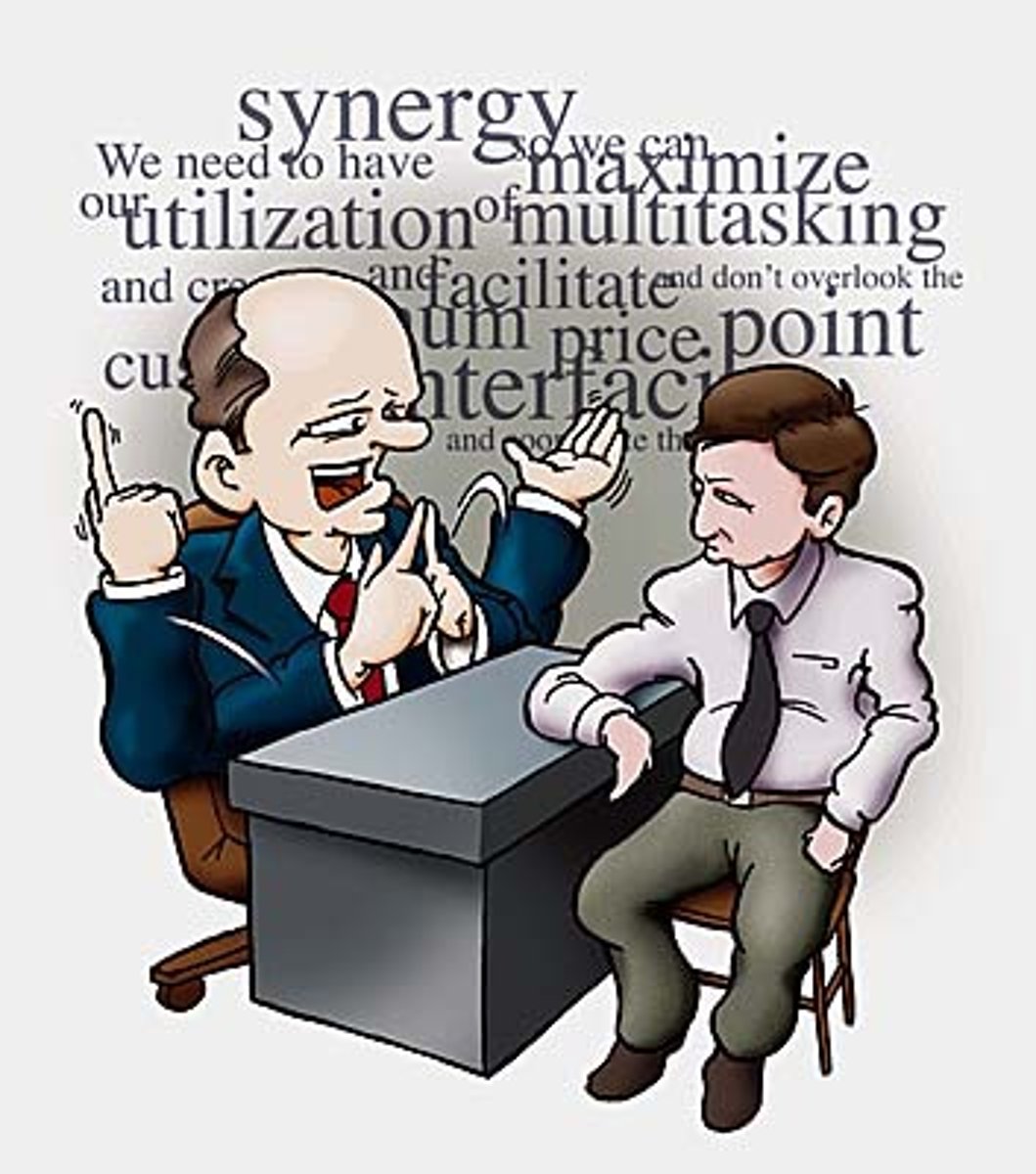 <p>Special words or expressions that are used by a particular profession or group and are difficult for others to understand.</p>