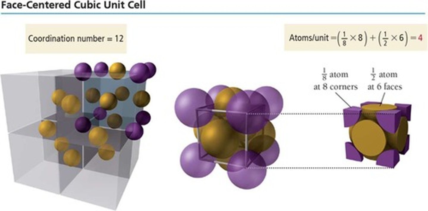 <p>12, due to face particle contacts.</p>