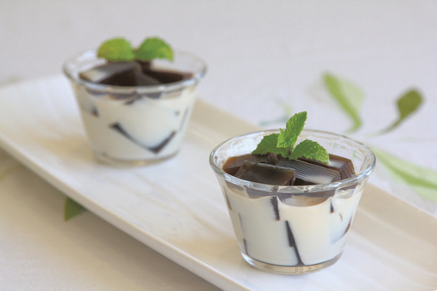 <p>coffee jelly</p>