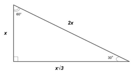 30° - 60° - 90° triangle