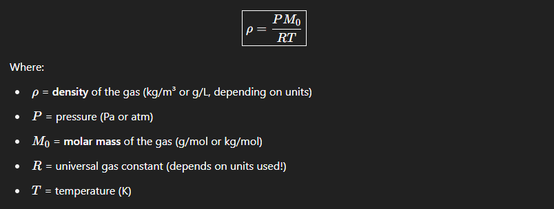 <p>Mo → Also known as Gram molecular weight</p>