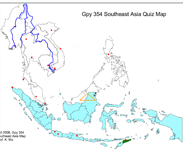 <p>Mountains between Malaysia &amp; Indonesia </p>