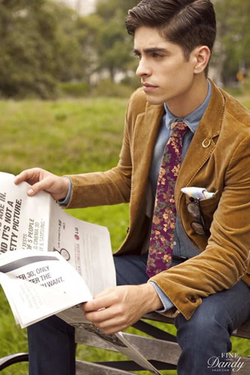 <p>an excessively fashion-conscious man</p>