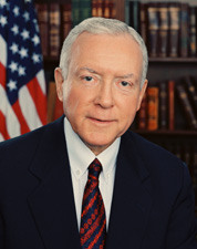 leader of Senate in VP's place (most days); current leader - Orrin Hatch