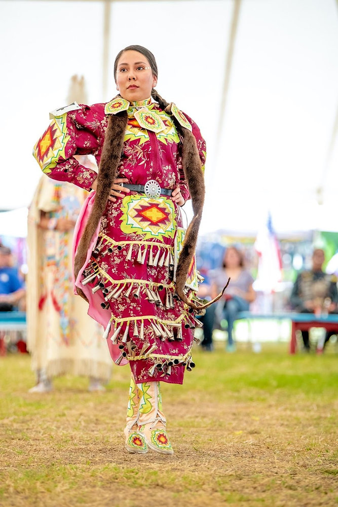 <p><span style="background-color: transparent;"><span>Jingle Dress – Side-Step</span></span></p>