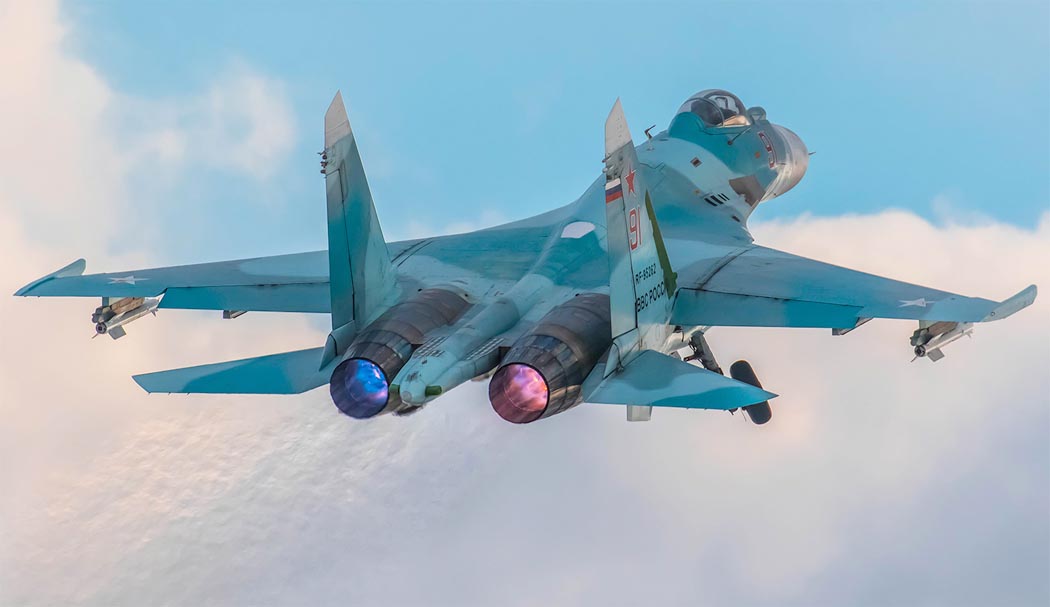 <p>FLANKER J, Sukhoi Su-27SM/2/3 (Single seat, Air brake, right mounted IRST, No canards, Smooth tail spike)</p>