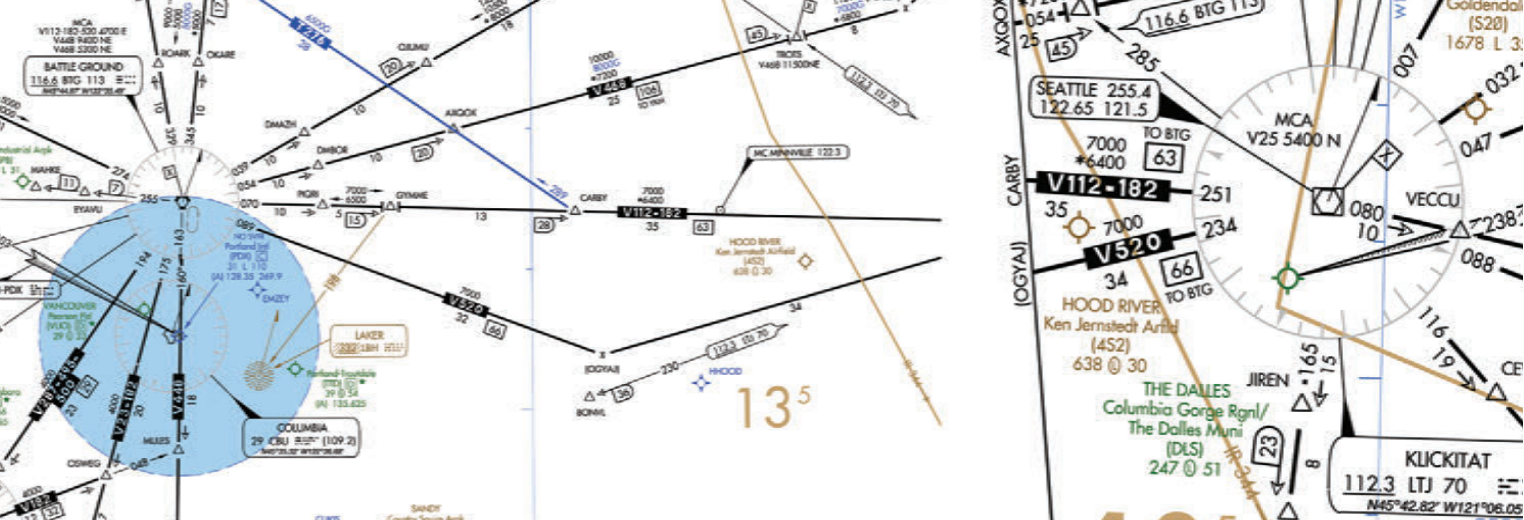 <p>In figure 47, enroute from V112 to BTG VORTAC to LTJ VORTAC, the minimum altitude crossing the GYMME intersection is…?</p>