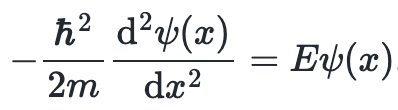 <p>This is because the potential is 0 inside the well</p>
