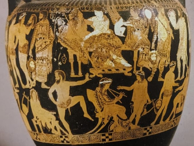 <p>When was the pronomos vase made?</p>