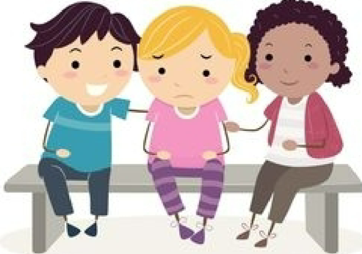 <p>to comfort/console someone</p>