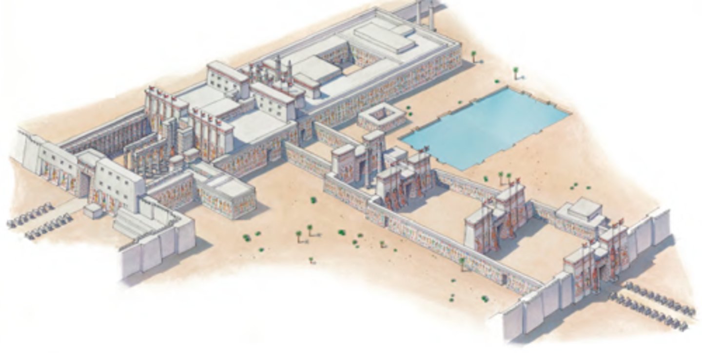 <p>Pylon & Hypostyle</p>