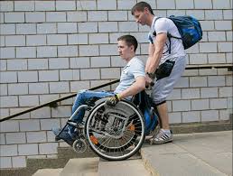 <p>disabled, physically difficult</p>