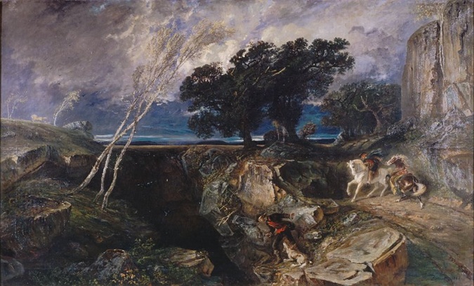 <p>pasyage, style romantique </p>