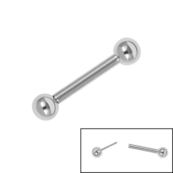 <p>Barbell Titanium Push In</p>