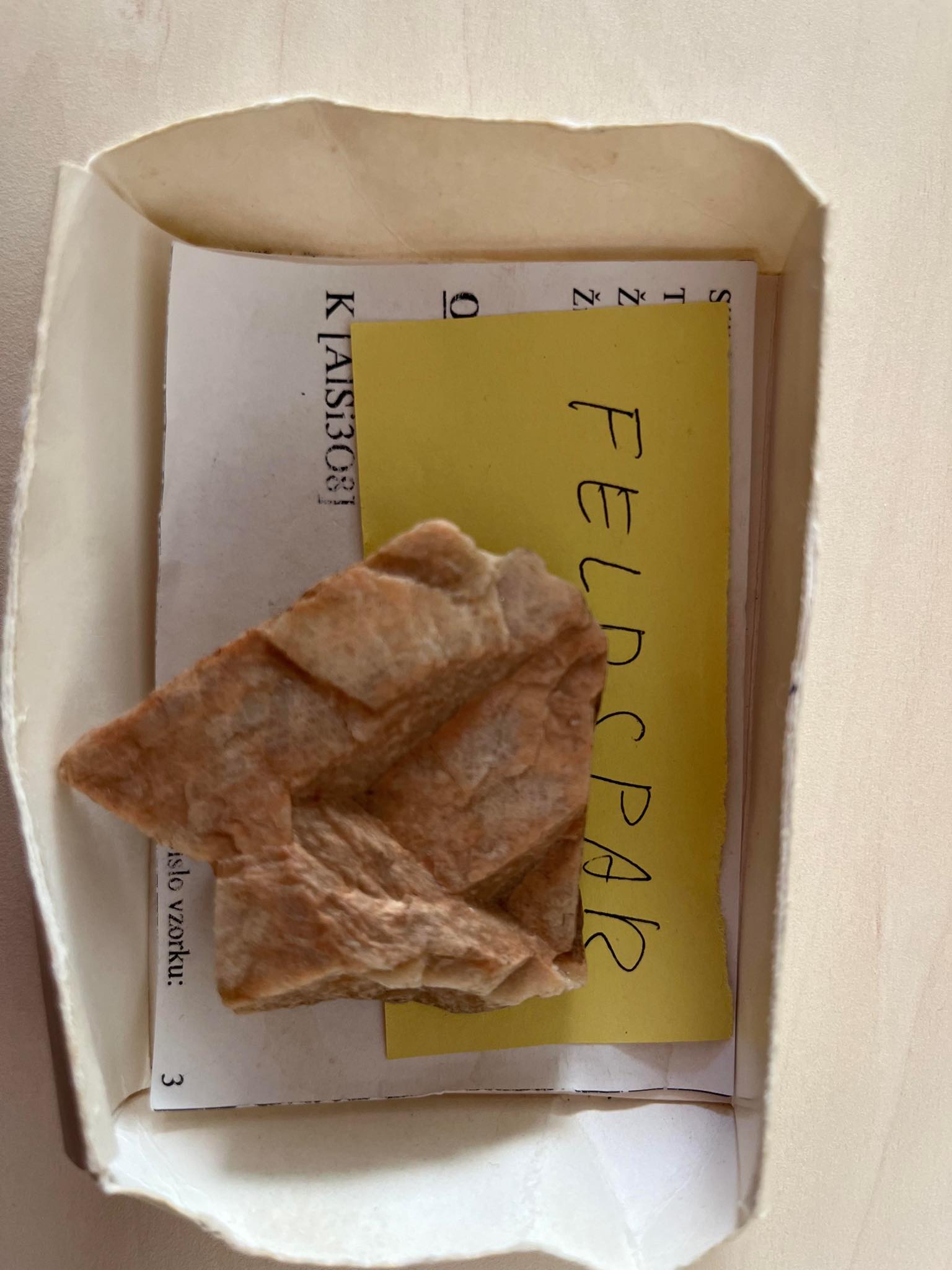 <p>feldspar</p>