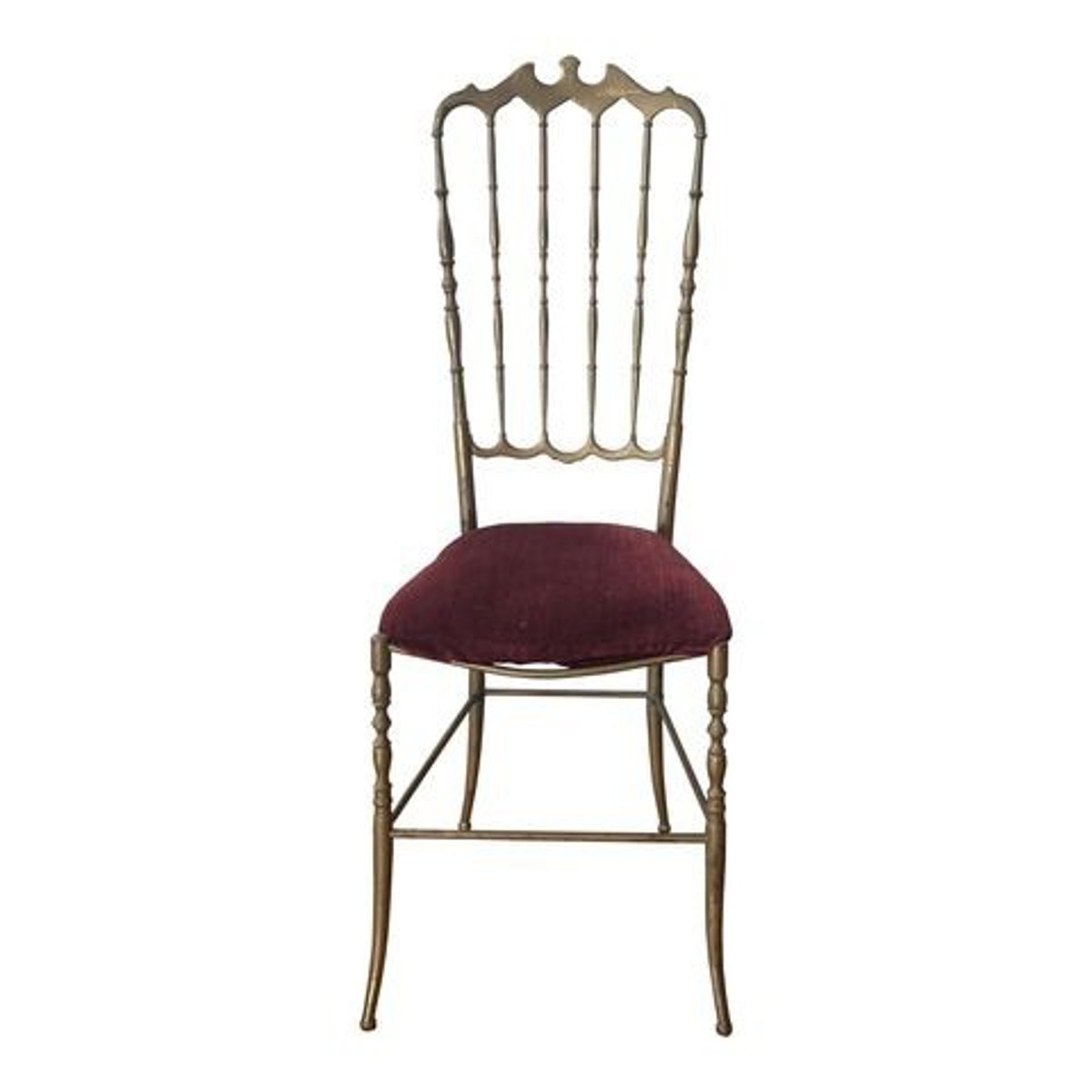 <p>A chair featuring a horizontal ladder design, with bamboo-like backs and legs used for more high-end events.</p>
