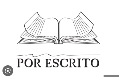 <p><span style="font-family: &quot;Bookman Old Style&quot;, serif">por escrito</span></p>