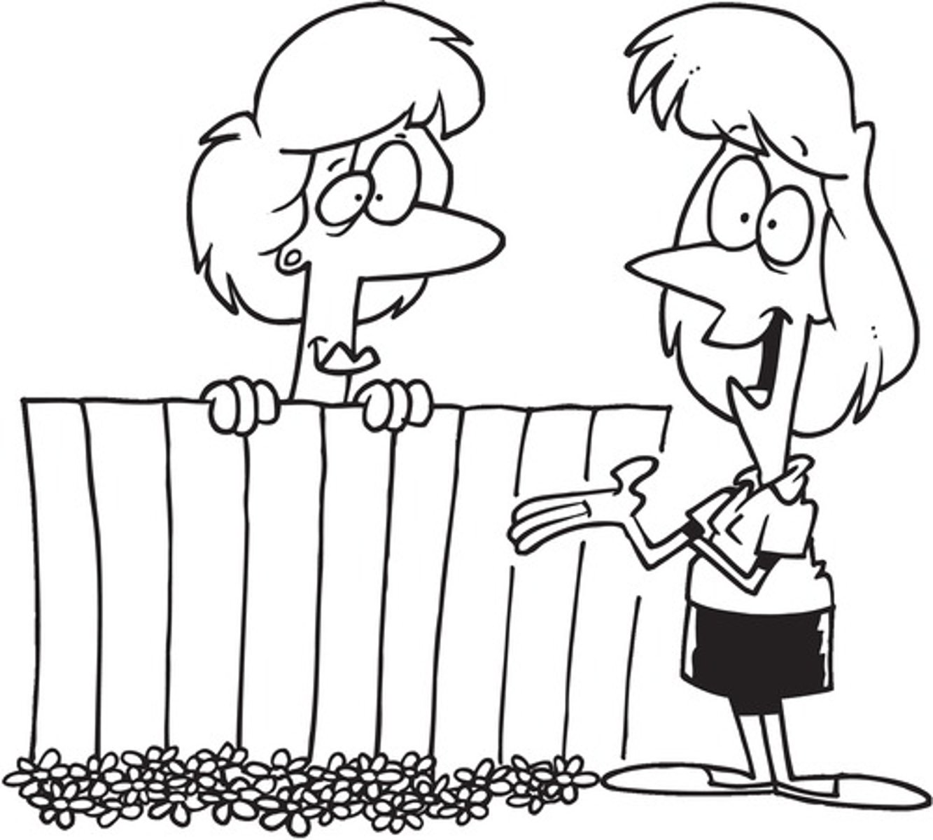 <p>a neighbor</p>
