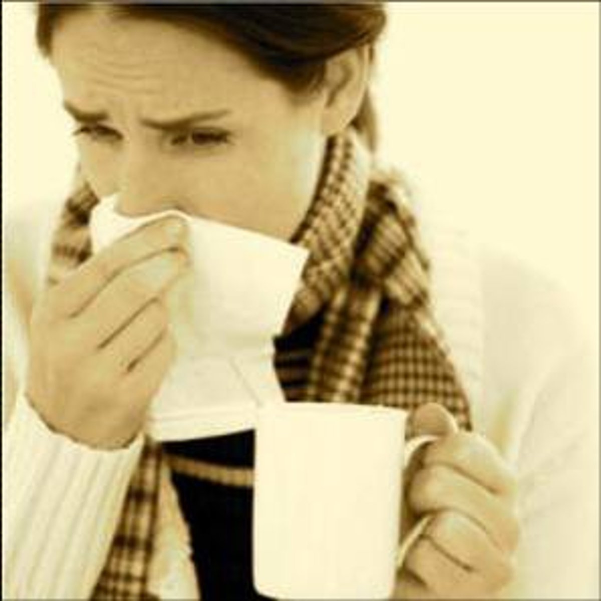 <p>to catch a cold</p>