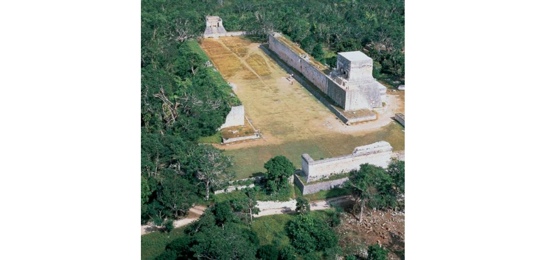 <p>The Great Ball Court</p>