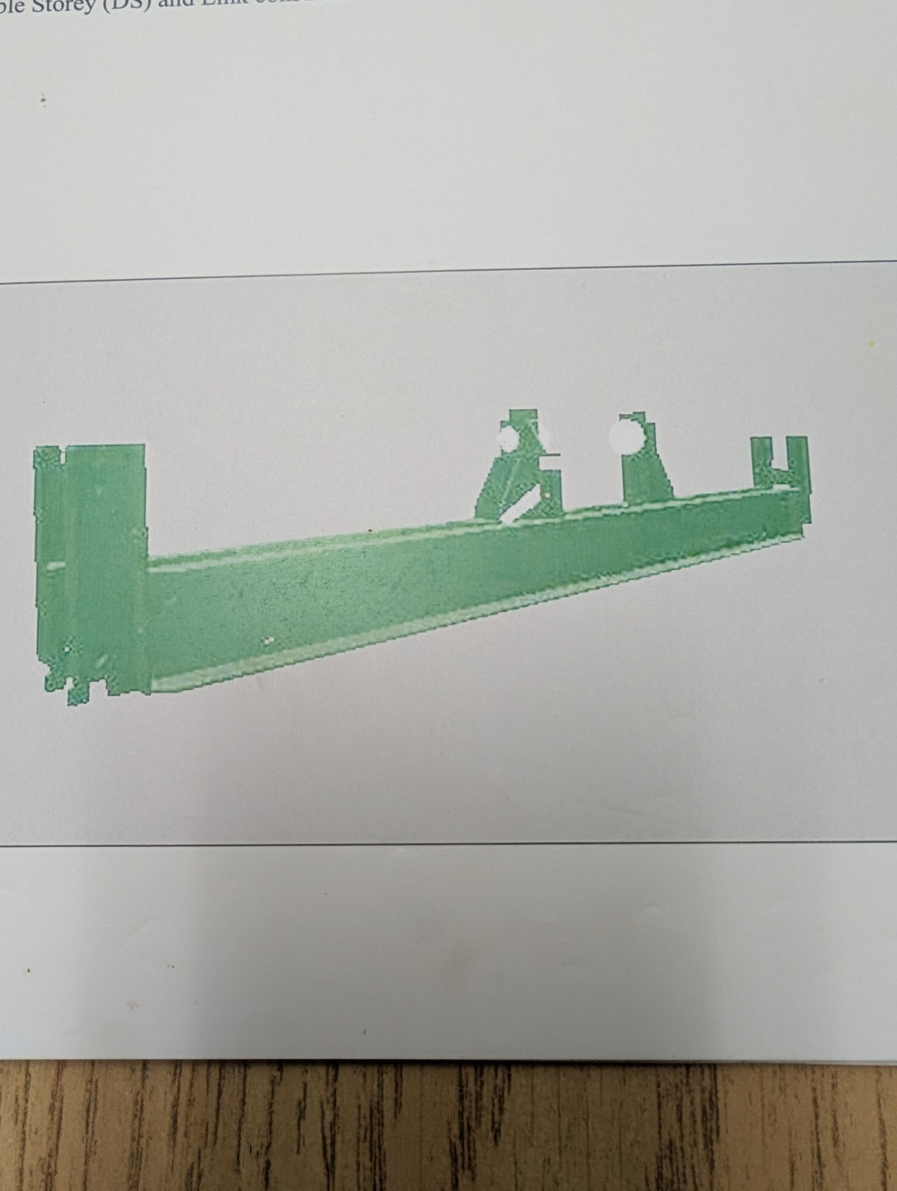 <p>Launching nose cross girder</p>