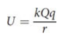 <p>a form of potential energy that is dependent on the relative position of one charge with respect to another charge or to a collection of charges</p>